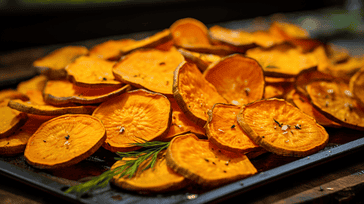 Oven-Baked Sweet Potato Chips